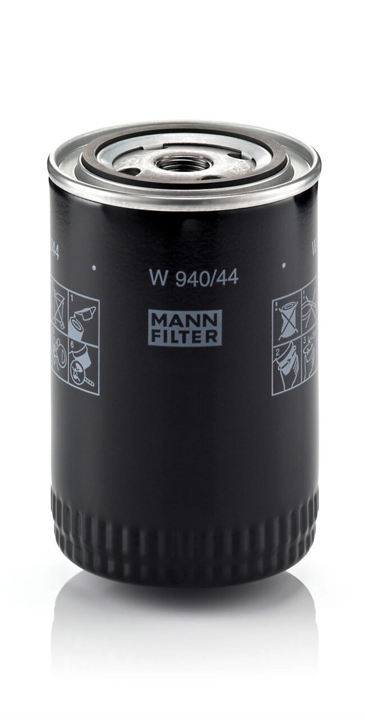 MANN FILTER W 940/44 YAĞ FİLTRESİ A4 1.9TDI- A6 1.9TDI-PASSAT B5 1.9TDI